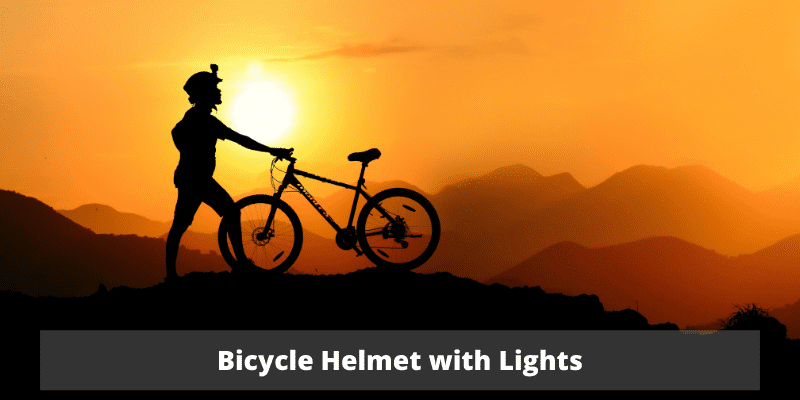 Bicycle Helmet with Lights